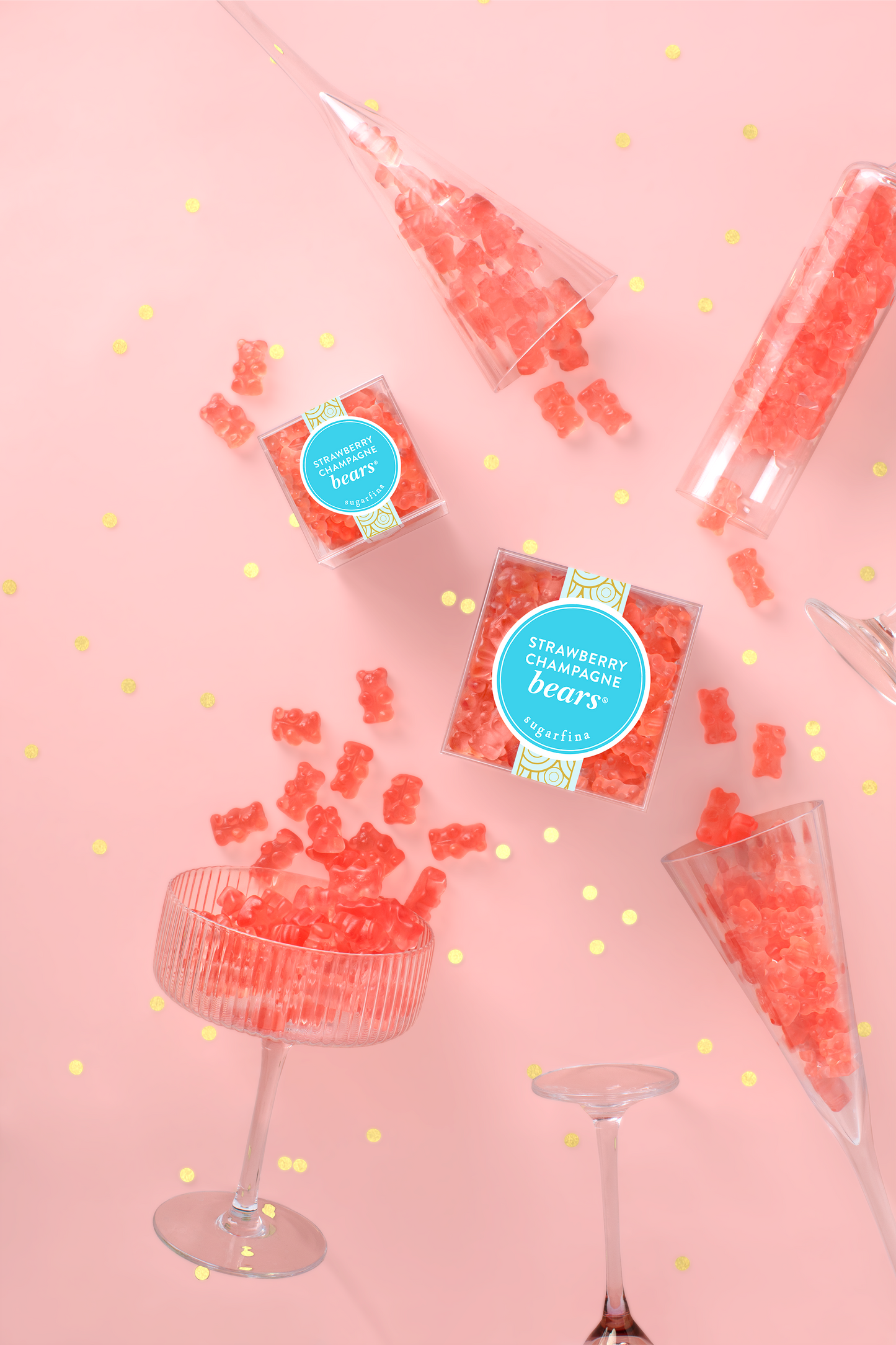 Strawberry Champagne Bears