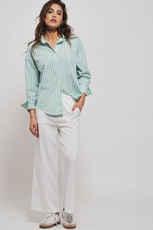 Life Linen Tassel Pants