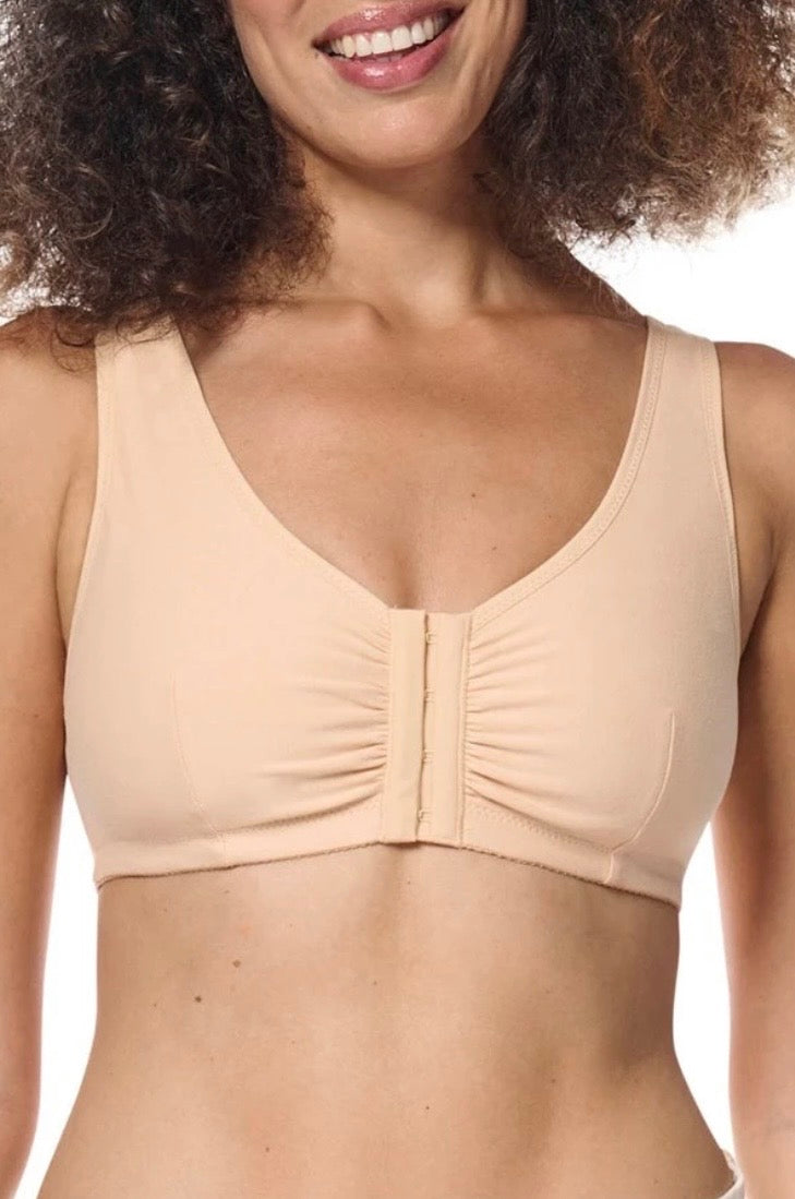 Frances Wire-Free Front Closure Bra