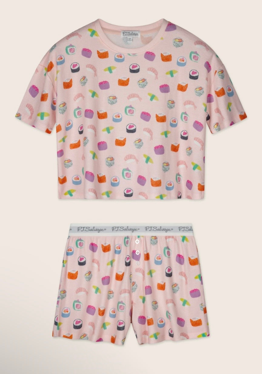 Boyfriend Boxer Short PJ Set