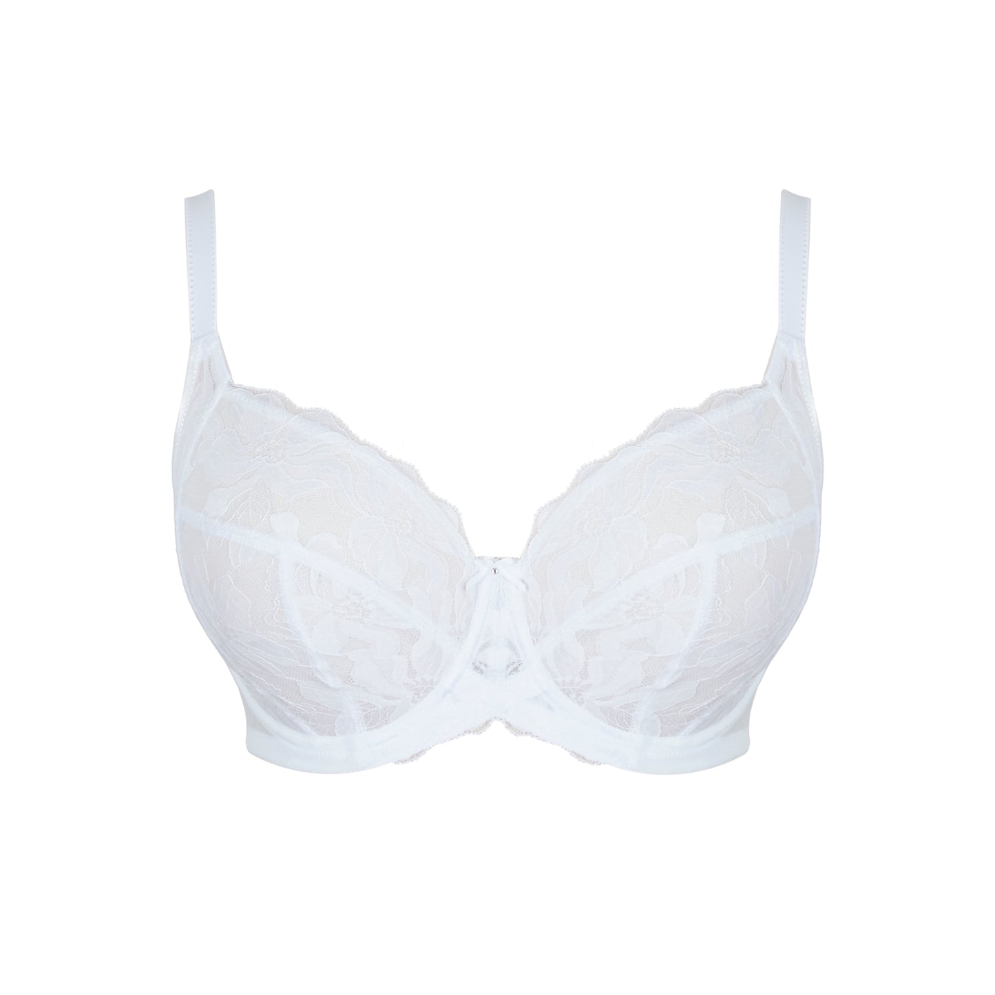 Evangeline Full Coverage Bra, White