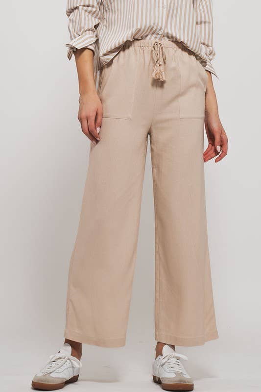 Life Linen Tassel Pants