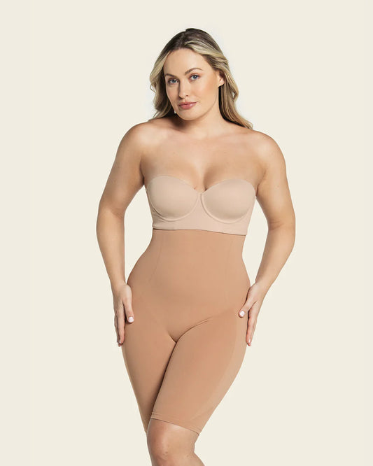 Invisible extra high-waisted shaper short