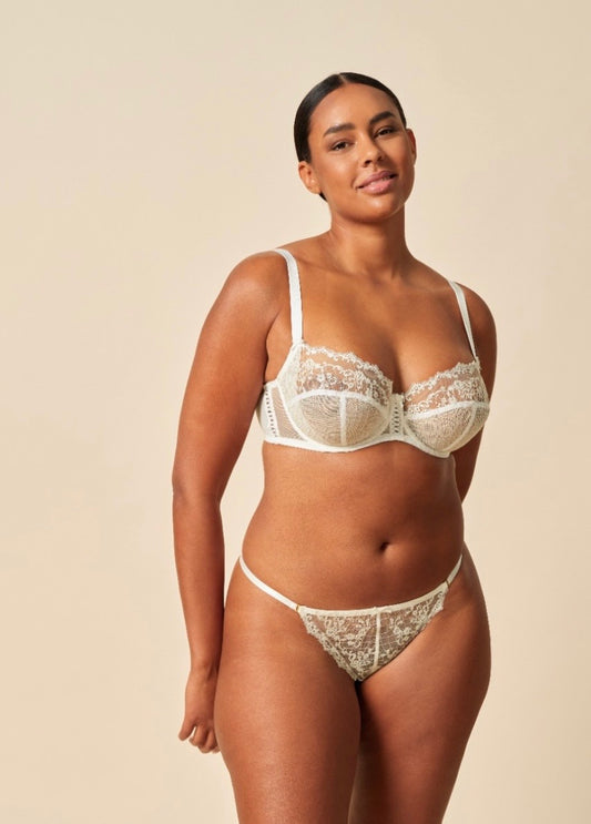 Lacage Balconette, Pale Ivory