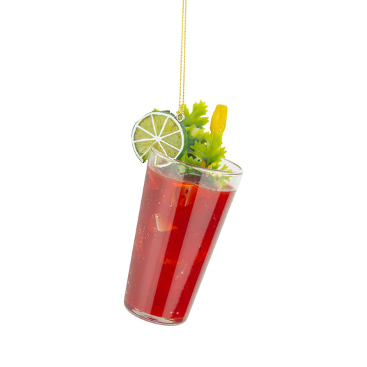 Glass Caesar Ornament