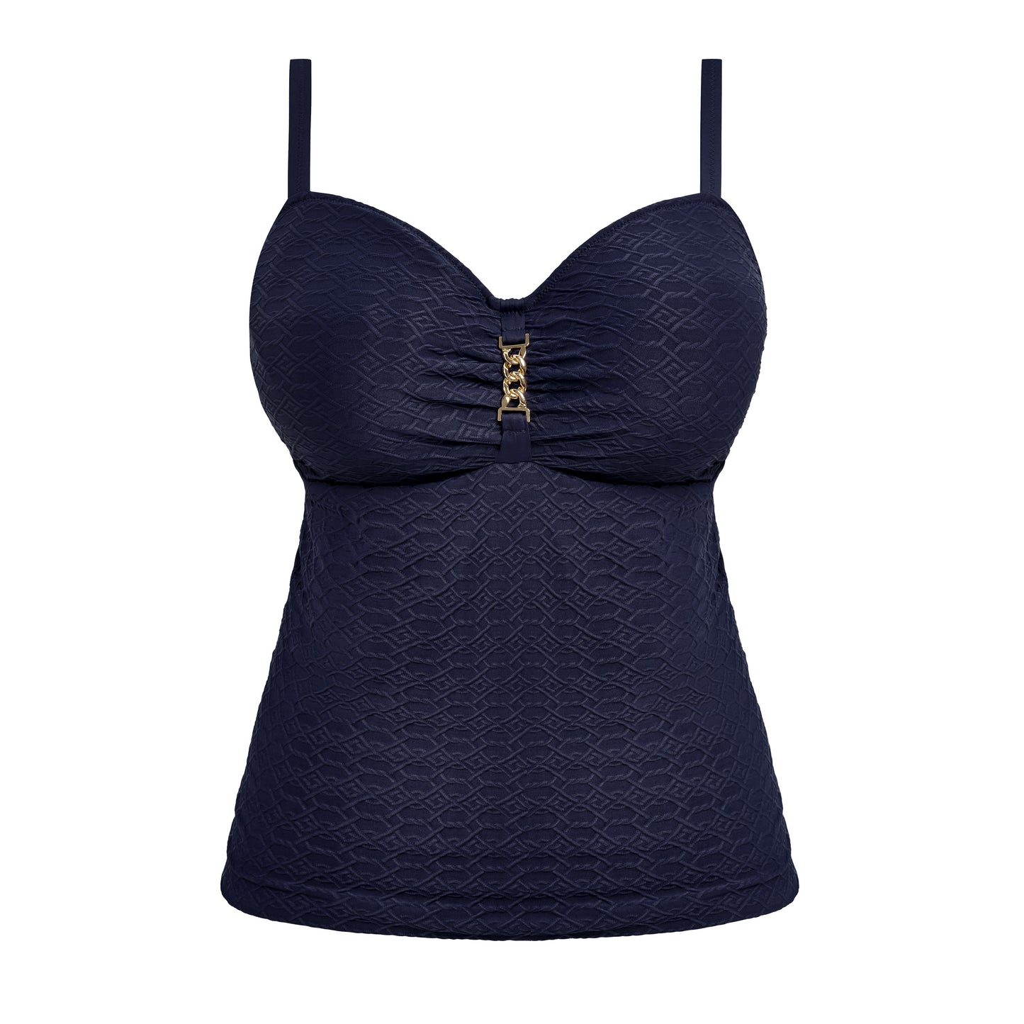 Azores Tankini Top, Midnight