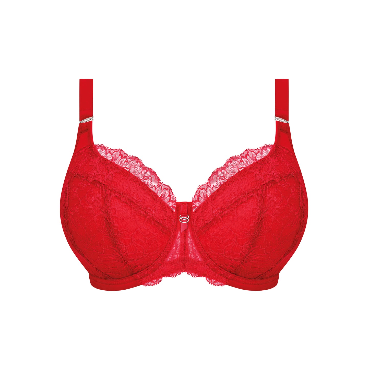 Elomi Brianna Padded Half Cup, Haute Red