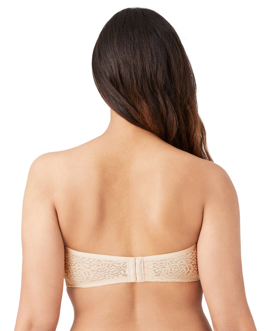 Halo Lace Strapless