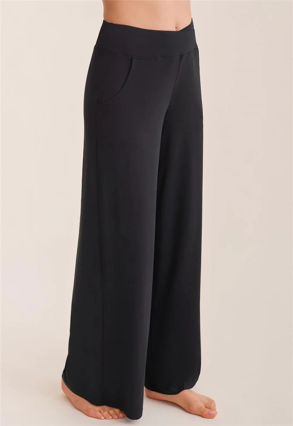 Modal Flared Pant with Pockets
