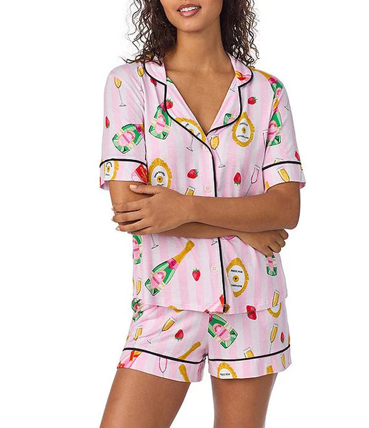 Champagne Suite Short Set