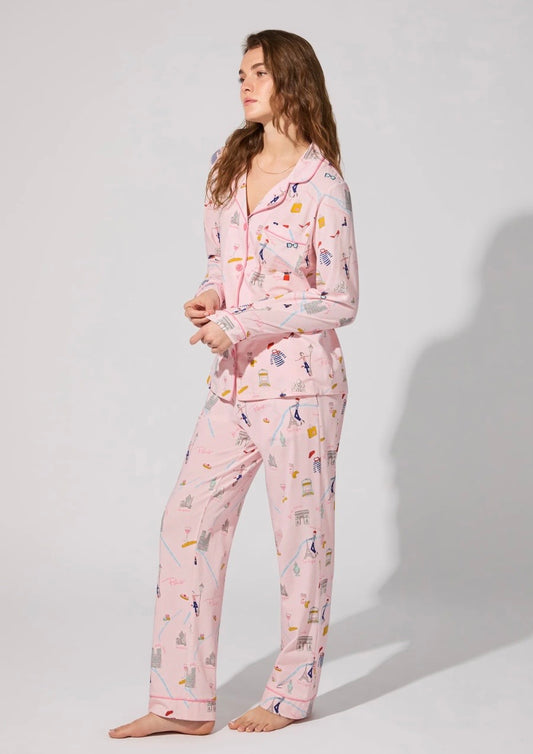 48 Hours In Paris PJ Set