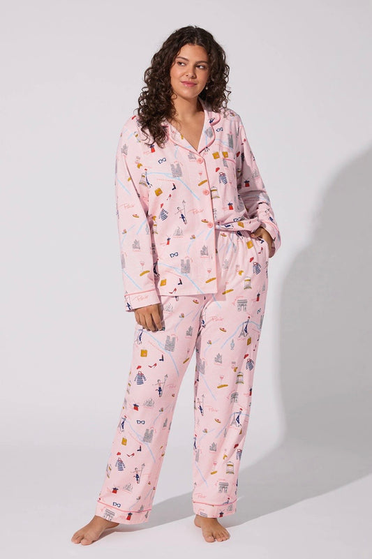 48 Hours In Paris PJ Set
