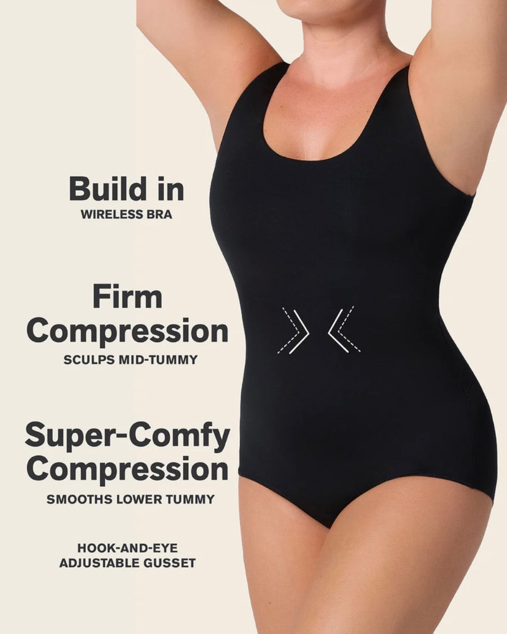 Plunge Classic Shaper Bodysuit
