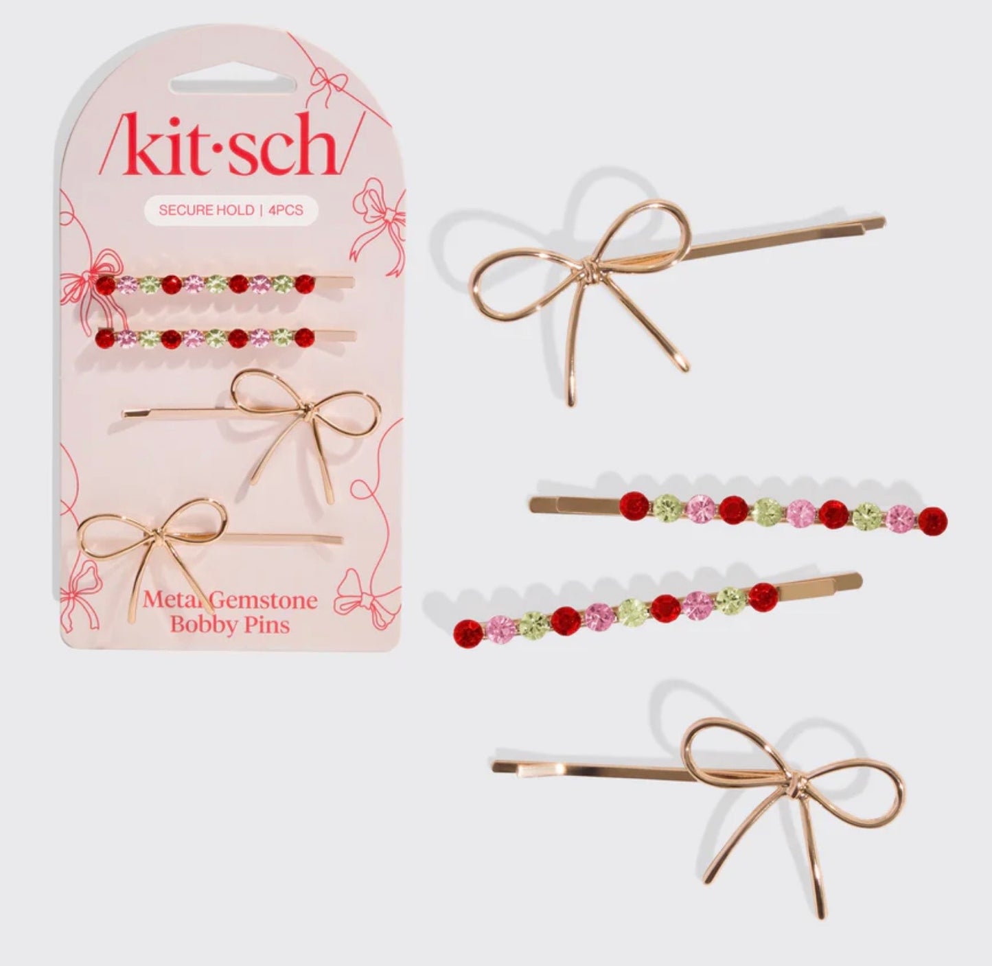 Kitsch Holiday Hair Pins