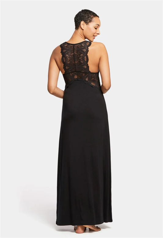 Lace Back Gown