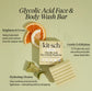 Glycolic Acid Face and Body Wash Bar