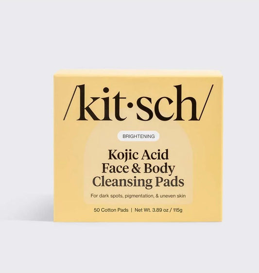 Brightening Kojic Acid Face & Body Cleansing Pads
