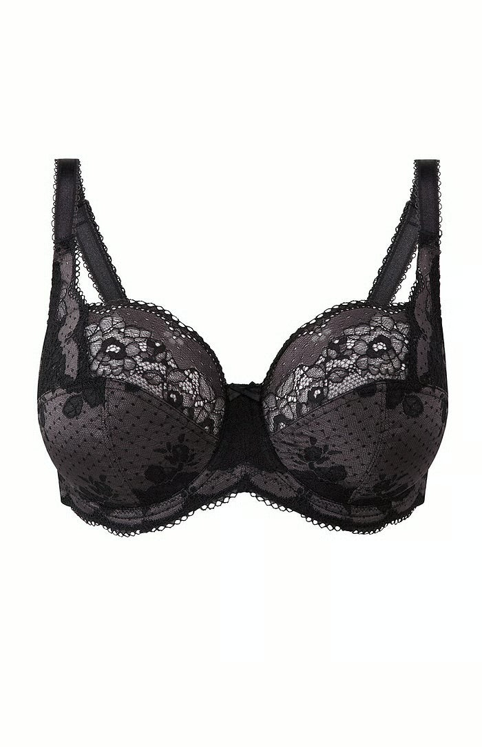 Clara Full Cup, Charcoal/Black