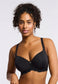 Pure Plus T-Shirt Bra, Black