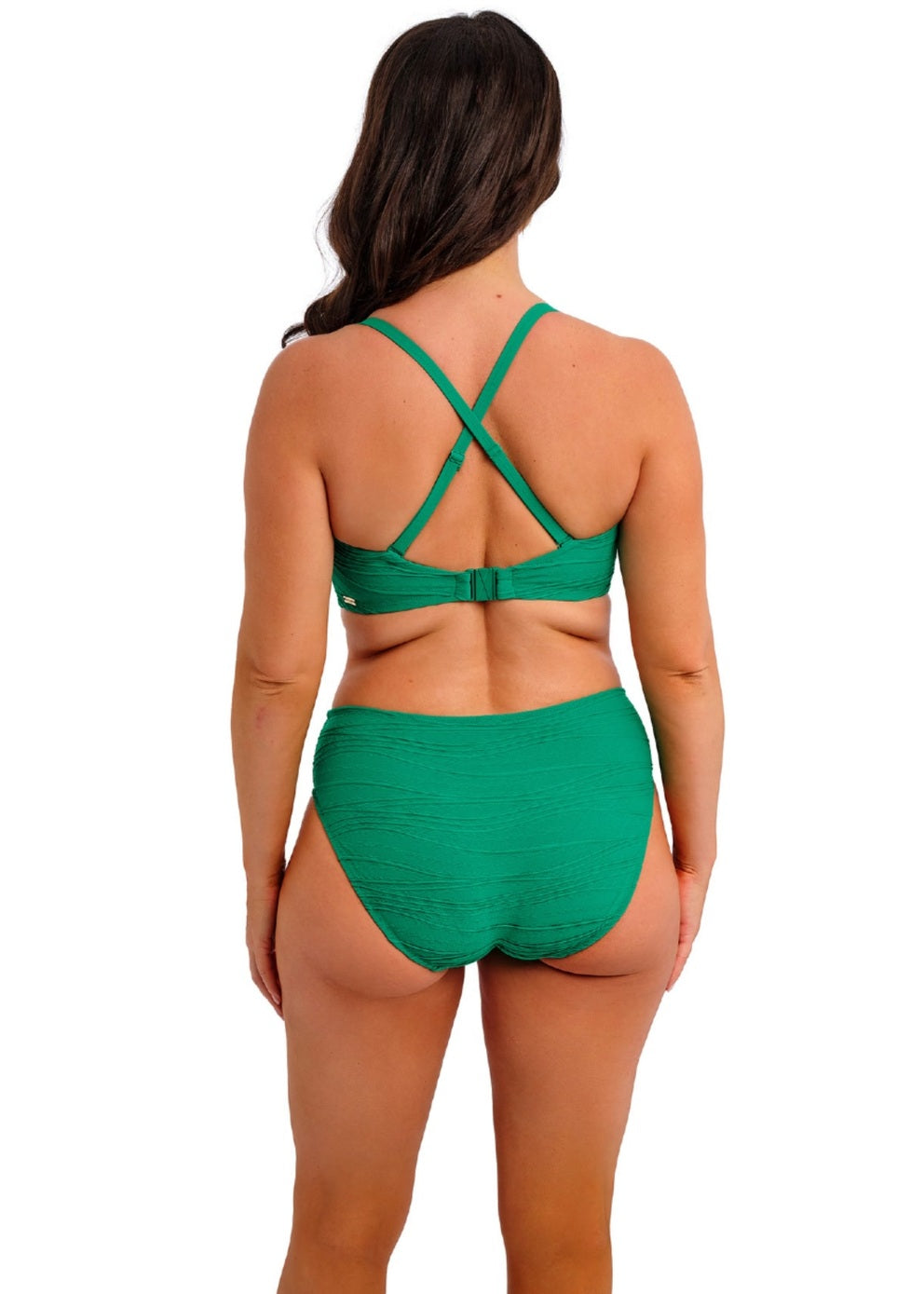 Beach Waves Bandeau Bikini Top