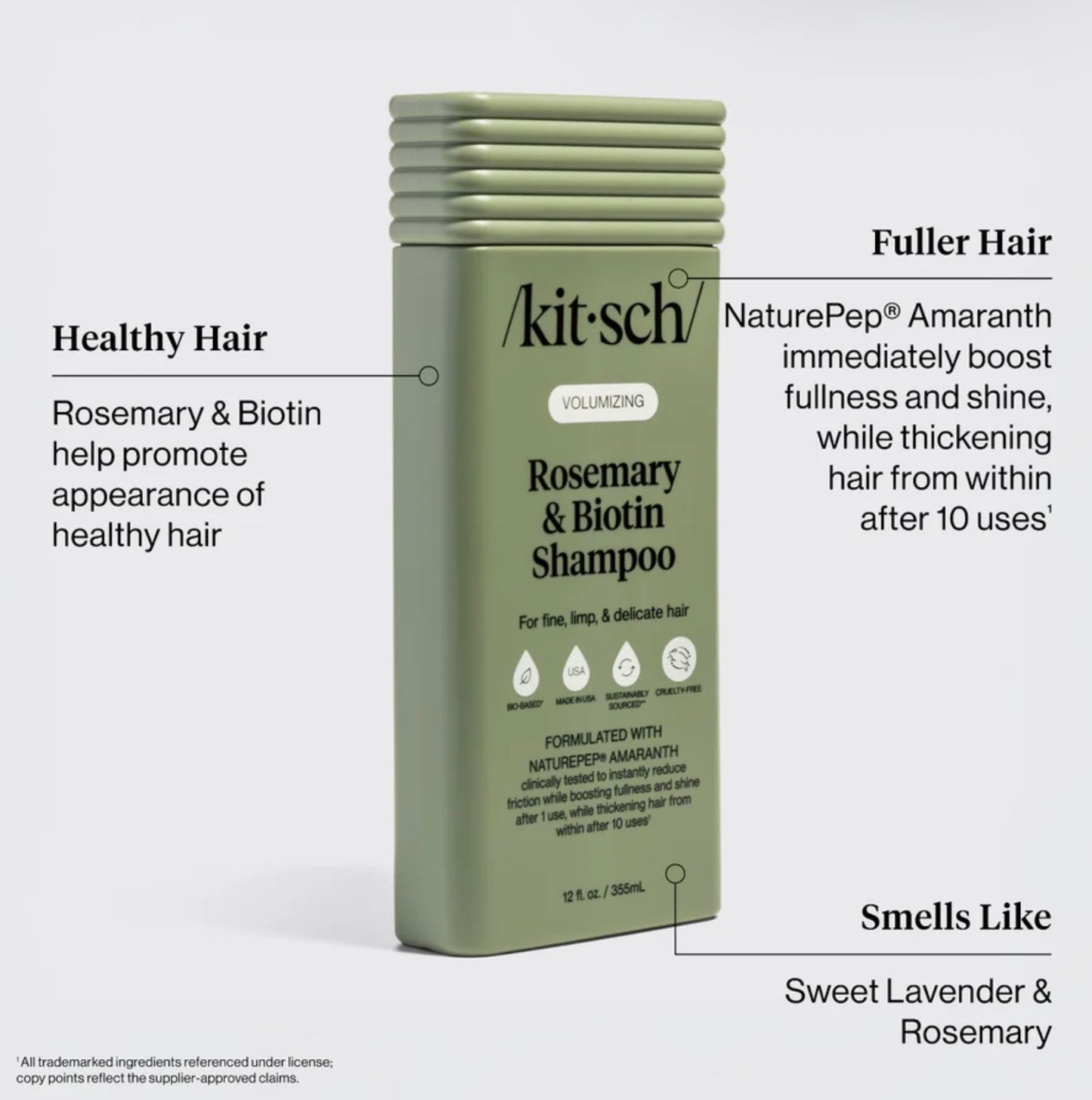 Kitsch Volumizing Rosemary & Biotin Shampoo
