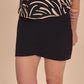 Turin Swim Skirt, Black