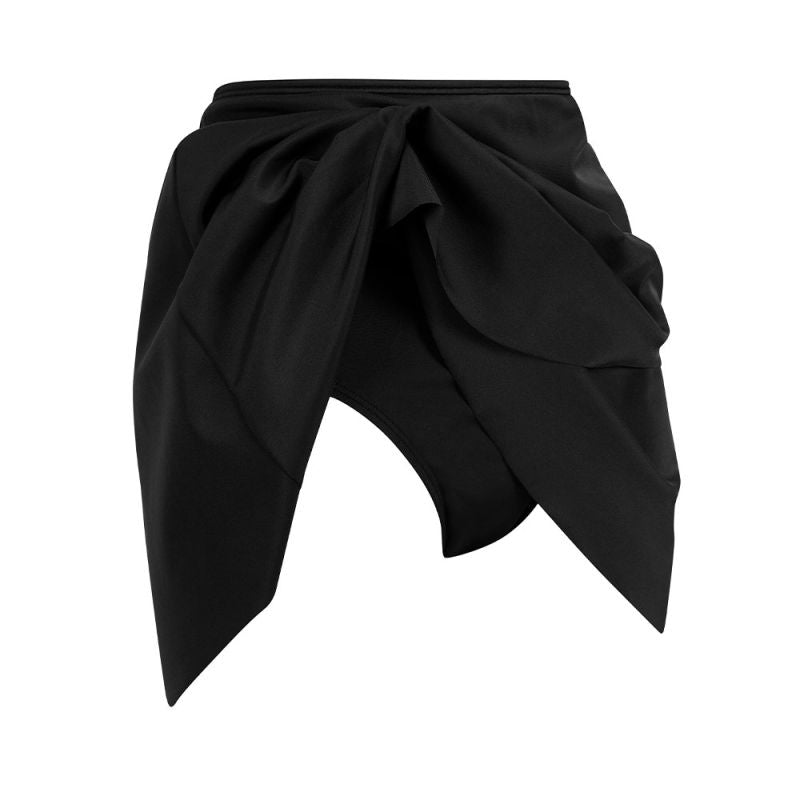 Turin Swim Skirt, Black