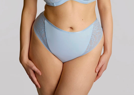 Sophia Brazilian Brief, Dusky Blue