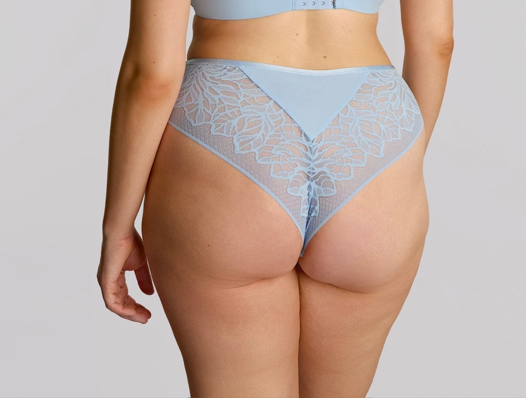 Sophia Brazilian Brief, Dusky Blue