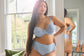 Sophia Plunge, Dusky Blue