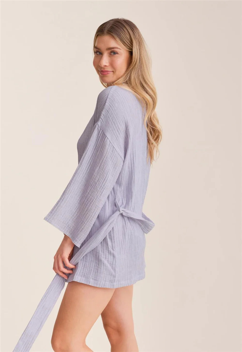 Coastal 3pcs Travel Pj Set, Coastal Stripe