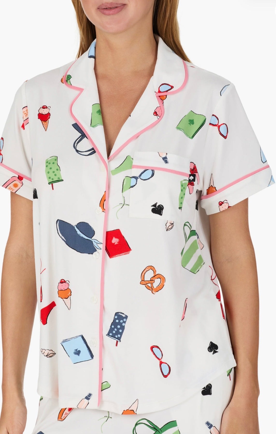 Cropped Pj Set