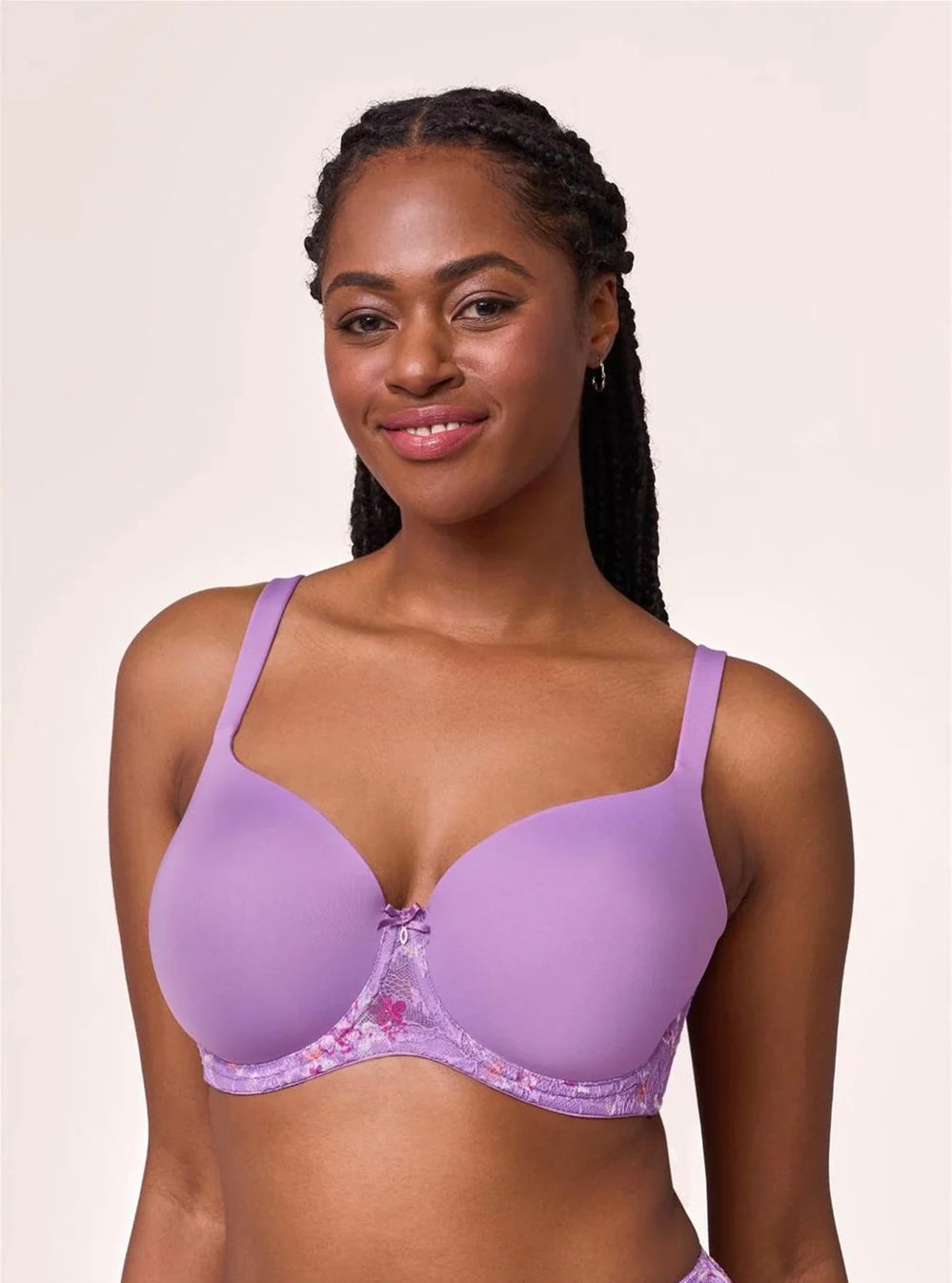 Pure Plus T-Shirt Bra, Tulip Field
