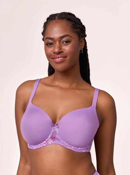 Pure Plus T-Shirt Bra, Tulip Field