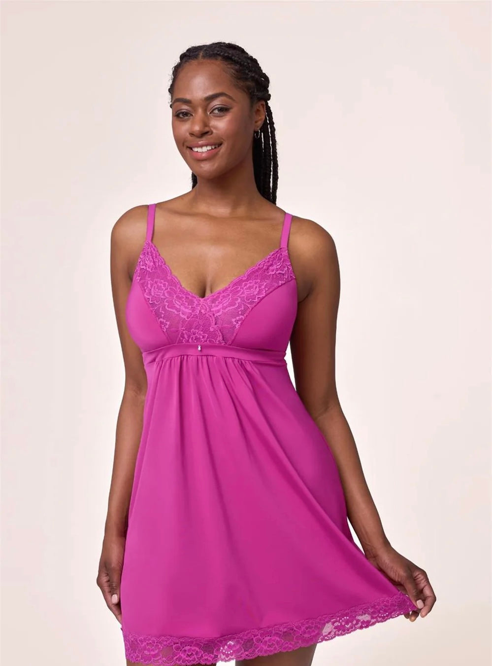 Full Bust Support Chemise