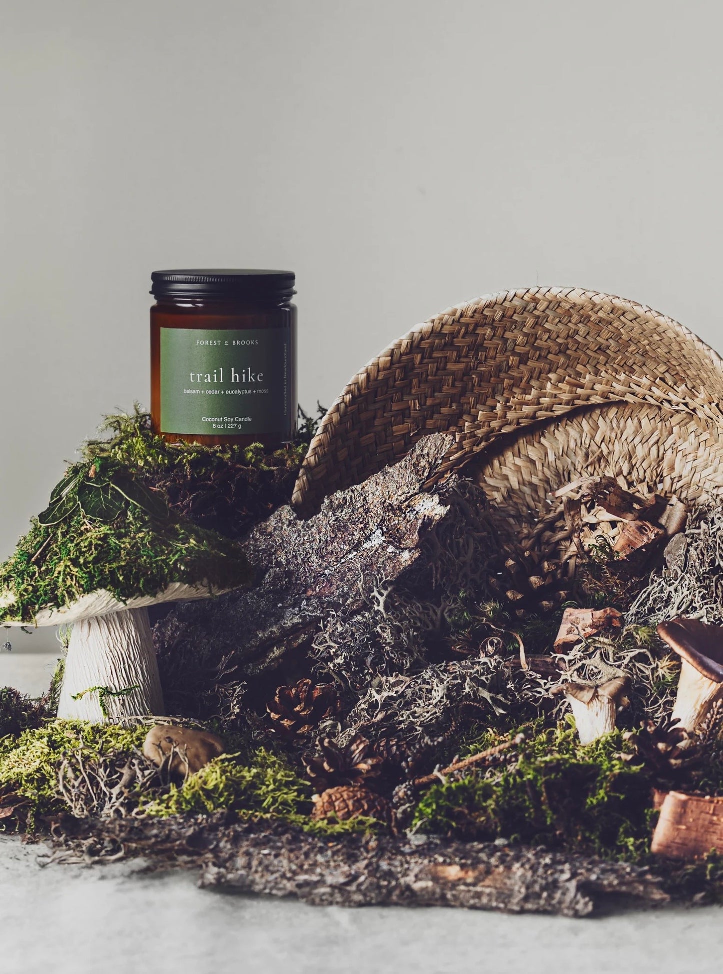 Forest & Brooks Wooden Wick Candles 8 OZ - IN STORE PICK UP ONLY