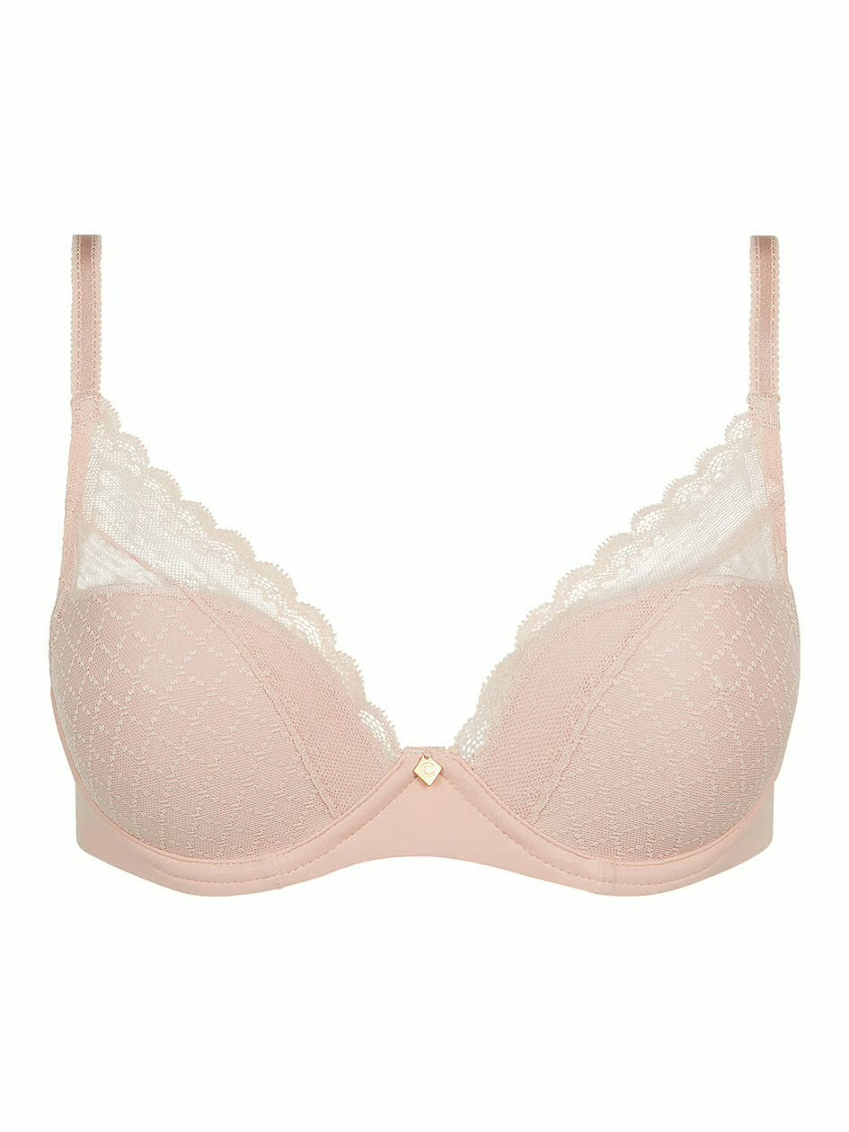 Norah Chic Plunge, Soft Pink
