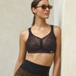 Deltapad Sports Bra, Gold Cat