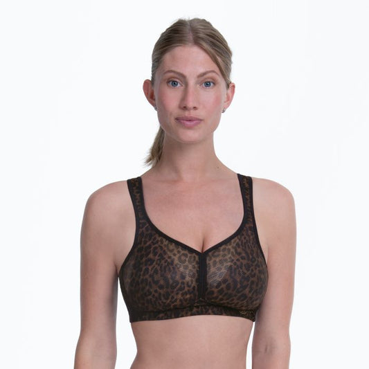 Deltapad Sports Bra, Gold Cat