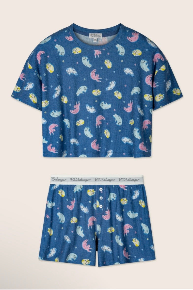 Boyfriend Boxer Short PJ Set