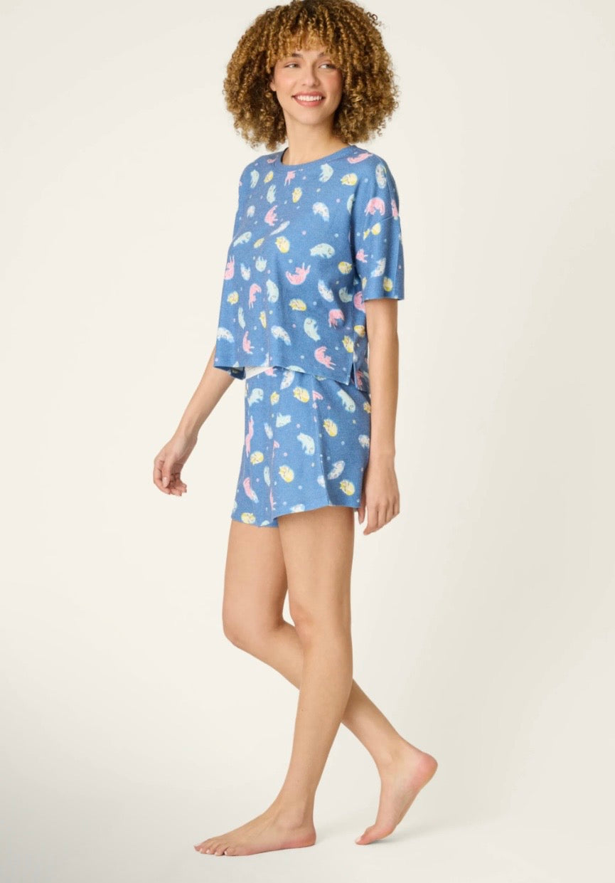 Boyfriend Boxer Short PJ Set