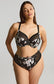 Bliss Full Cup, Black Floral