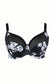 Bliss Full Cup, Black Floral