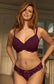 Allure Spacer T-Shirt Bra, Plum