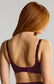 Allure Spacer T-Shirt Bra, Plum