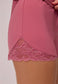 Bust Support Cami Short Set, Lipstick