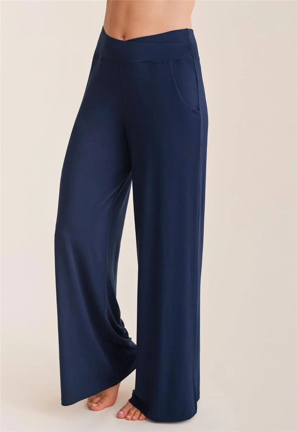 Modal Flared Pant with Pockets