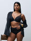 Norah Chic Plunge, Black
