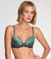 Modern Affair T-Shirt Bra, Silver Pine/Black