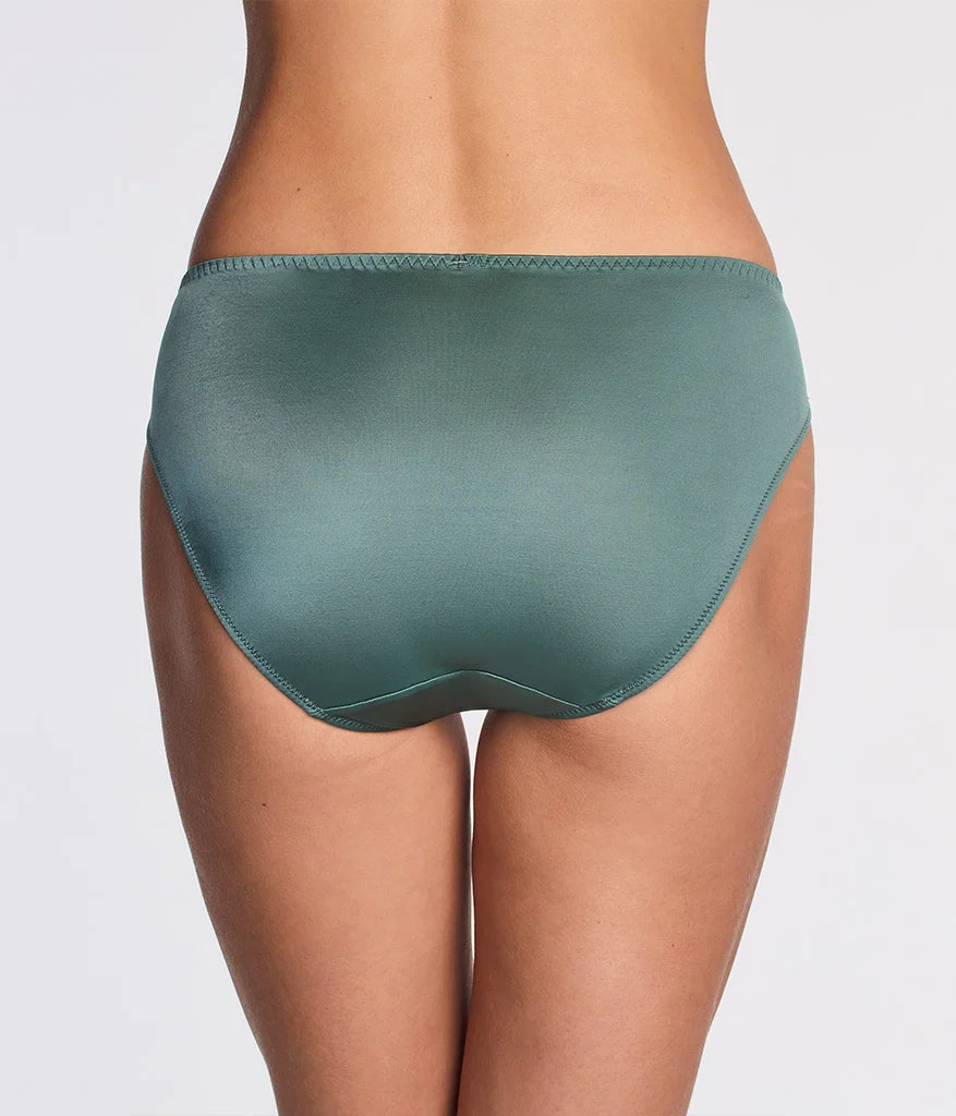 Modern Affair Bikini Brief, Silver Pine/Black